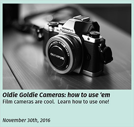 Film Camera Tutorial November 30, 2016.